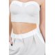 thumbnail image 4 of Conjunto de Traje con Top Corto de Tubo y Pantalón de Pierna Ancha con Dos Bolsillos, 4 of 5