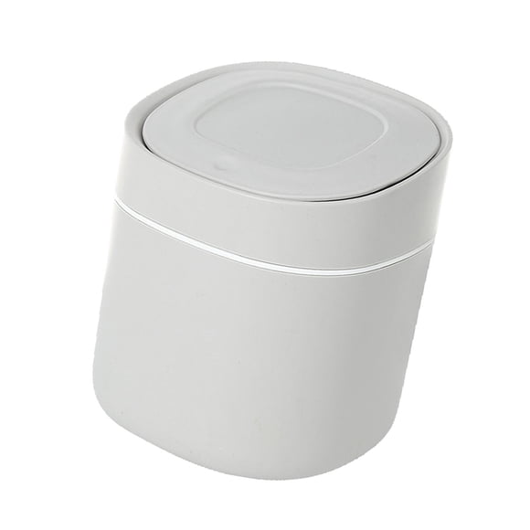 Mini Papelera De Escritorio, Cesta De Basura, Cubo De Basura, Casa Junto A La Mesa, Gris