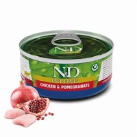 Alimento N&D Prime Lata Pollo Y Granada Para Gato 80Gr