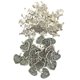 thumbnail image 2 of 50 piezas de encantos de corazón de filigrana de plata tibetana + 50 piezas hechas para encantos de un ángel, 2 of 3