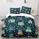 thumbnail image 1 of Green Plant Cactus Vase Quilt Duvet Cover Set Doona Cover Double Bed Linen3-Piece Bedding Set, 1 of 5