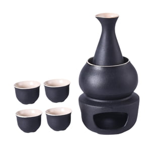 Bothyi - Juego De Tazas De Sake De Cerámica Con Cerámica De Porcelana Más Cálida Para El Hogar