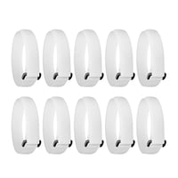 Bothyi - 10 Uds Sujetadores De Red De Fútbol Tira Adhesiva Resistente Para Zapatos De Redes De Ropa