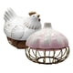 thumbnail image 2 of Pack Porta Huevos Y Porta Ajos Decorativos Cocina rosa, 2 of 4