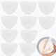 thumbnail image 1 of PLINNILUY Set de 10 cuencos de silicona para mezclar mascarillas faciales DIY, uso doméstico, reutilizables (blanco), 1 of 7