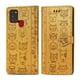 thumbnail image 1 of Funda Cartera FOXDOCK para Samsung Galaxy A21S , Flip PU con Relieve de Gatos y Perros, Tarjetero y Soporte, 1 of 6