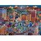thumbnail image 2 of Rompecabezas Buffalo Games Football Town 1000 piezas 68x50 cm, 2 of 7