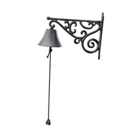 Magideal - Campana De Cena Para Exteriores, Timbre Para Puerta De Entrada, Decoración Colgante Para Exteriores, Campana Colgante Sólida Para Jardín De Casa De Ca
