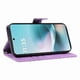 thumbnail image 5 of Funda tipo cartera con tapa para Motorola MOTO G57 Power 5G con tarjetero, soporte y cubierta magnética Morado, 5 of 5