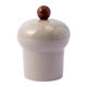 thumbnail image 4 of Tarro De Caramelos Con Tapa De 0,5 L, Ligero, Decorativo, Para Galletas, Para Bufé, Bodas, Fiestas, Té, Marrón, 4 of 5