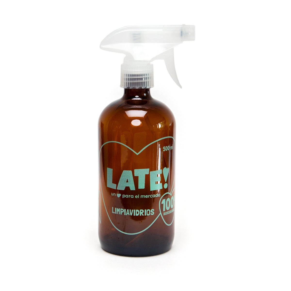 Late! - Dispensador Recargable 500cc Limpiavidrios