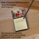 thumbnail image 2 of Dispensador recargable con soporte para notas adhesivas Norwich Terrier, 2 of 7