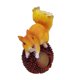 thumbnail image 5 of Ardilla Realista Estatuilla Jardín Escultura Decoración Amarillo Castaño Chino, 5 of 5