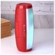 thumbnail image 3 of Parlante Portátil Bluetooth Altavoces inalámbricos Waterproof Luz LED Rojo, 3 of 3