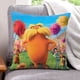 thumbnail image 1 of El Lorax Fundas de almohada de terciopelo con tema, regalos de funda de almohada, decoración para el hogar, cojín de lanzar, regalo de cumpleaños para fans y parejas.61*61cm., 1 of 6