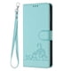 thumbnail image 2 of Funda tipo cartera FOXDOCK para Samsung Galaxy A21S con soporte, ranuras, RFID, diseño de gato, 2 of 5