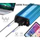 thumbnail image 4 of Inversor de Potencia Fit4Less 600W 12VDC a 110V AC con Puerto USB, 4 of 7