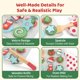 thumbnail image 2 of Set de Juego de Galletas de Madera WOODENFUN Cortar y Hornear, 2 of 6