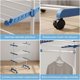 thumbnail image 5 of Tendedero Ropa Colgador Pechero Plegable 3 Niveles Azul, 5 of 7