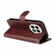 thumbnail image 3 of Funda Billetera para OnePlus 13 con Porta Tarjetas y Soporte Ajustable Marrón, 3 of 5