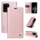 thumbnail image 4 of Funda Billetera de Cuero para Samsung Galaxy S20 Ultra con Tarjetero y Soporte - Tapa Magnética Rosa, 4 of 6