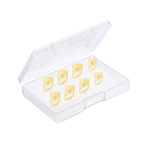 Bothyi - 8 Piezas De Púas De Guitarra Púas De Dedo Para Guitarra Clásica Guitarra Eléctrica Bajo 6L 2M