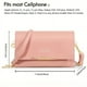 thumbnail image 4 of Women's Small Crossbody Wallet, Multi Zipper Metal Decor Shoulder Bag For Phone, Portable Hand Bag, 4 of 5