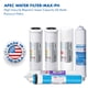 thumbnail image 2 of Juego de filtros de repuesto APEC Ultimate Series Alkaline RO, 2 of 8