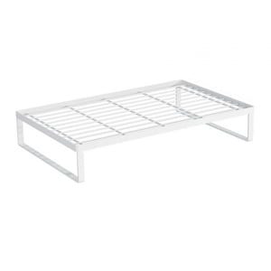 Magideal - Estufas Cubierta Superior Rejilla De Cocina De Inducción Fácil De Limpiar, Rejilla Para Utensilios Soporte De Base Para Rejilla Para Olla, Soporte Par Blanco