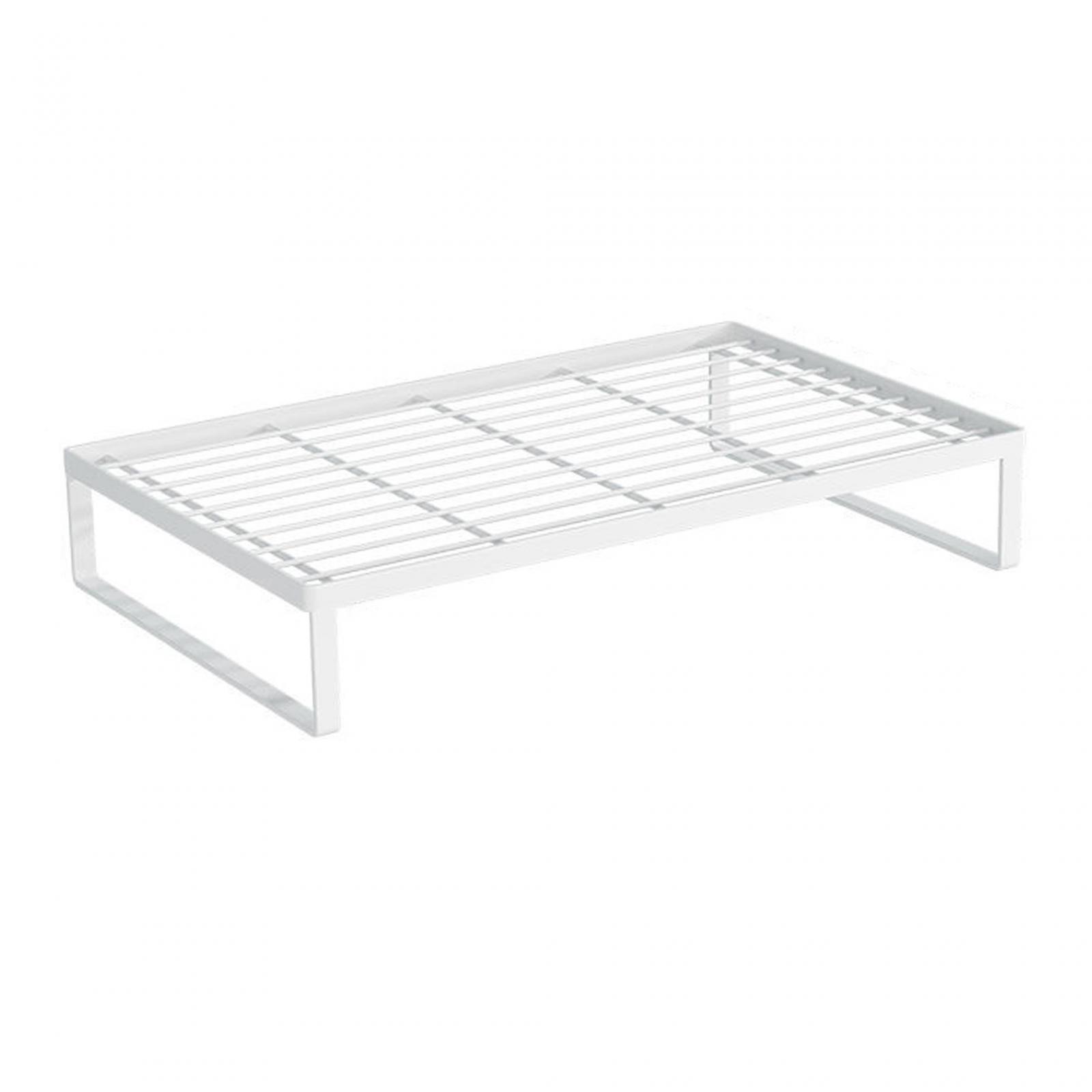 Magideal - Estufas Cubierta Superior Rejilla De Cocina De Inducción Fácil De Limpiar, Rejilla Para Utensilios Soporte De Base Para Rejilla Para Olla, Soporte Par Blanco