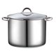 thumbnail image 1 of Stockpot Cook N Home de acero inoxidable de 16 cuartos de galón con tapa, 1 of 7