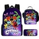 thumbnail image 1 of 3Pcs Set Smiling Mochila C-Critters Backpacks with Lunch Bags ,Pencil Case,Light Weight and Durable Children Backpack Book Bags, 1 of 3