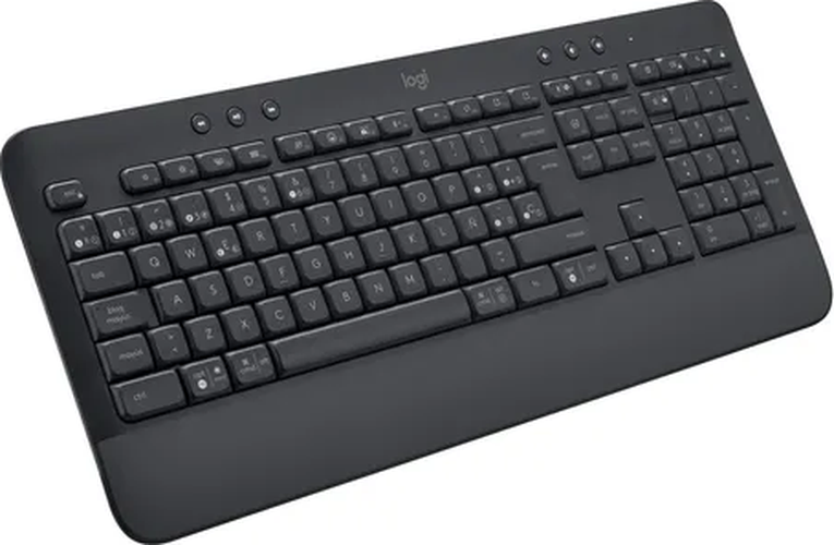Genérico - Teclado Logitech Signature K650 Ergonómico Negro Español