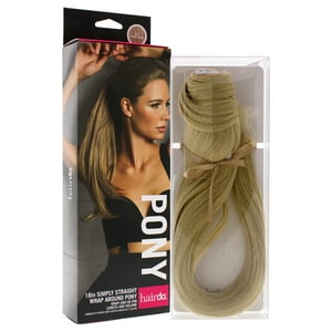 Hairdo - Pony Envolvente Simplemente Recto - Rubio Sueco De Para Mujeres - Extensión De Cabello En Pulgadas
