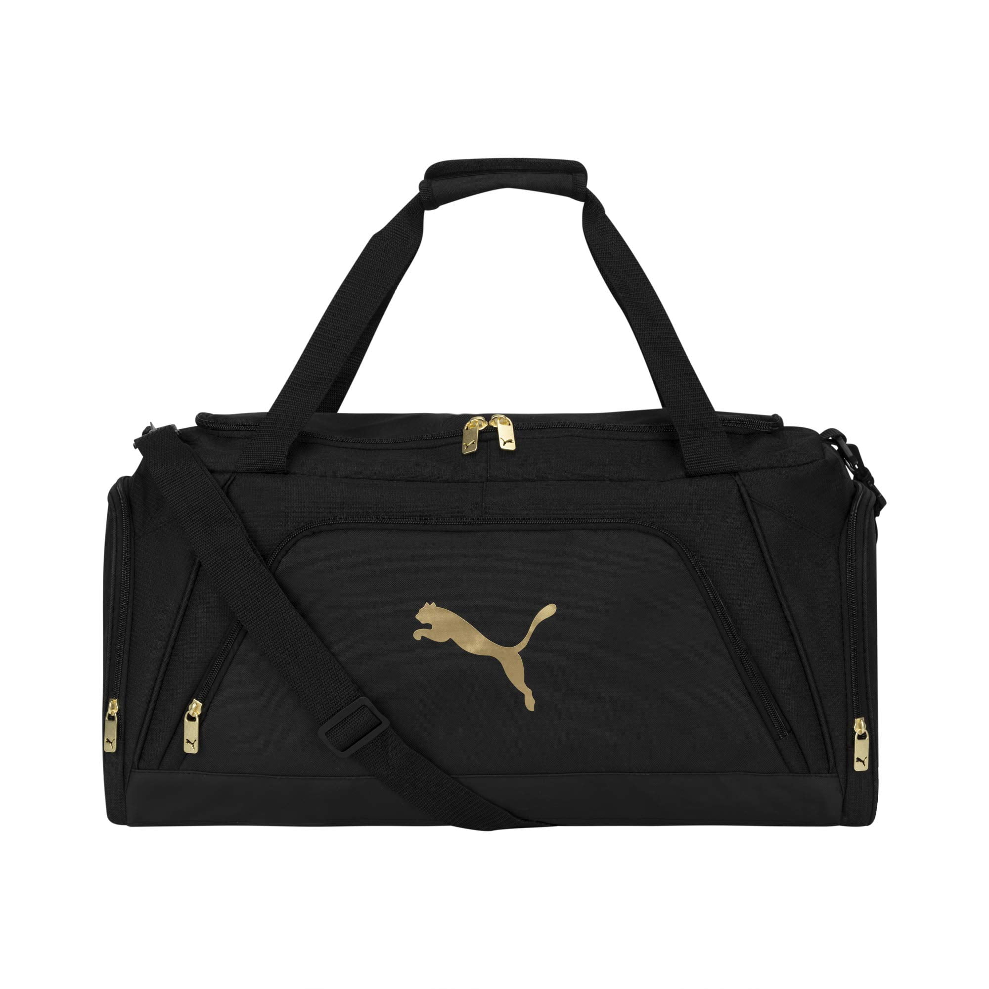 Bolsa De Lona Puma Evercat Accelerator Unisex Negro/dorado