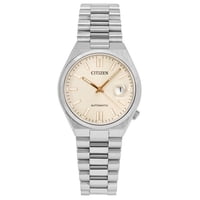 Reloj Citizen Tsuyosa Stainless Steel Beige Dial Automatic Nj0151-88W Men'S Watch