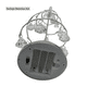 thumbnail image 3 of Árbol Navidad Led 27 Cm Metal Tradicional Con Adornos Navidad 2025, 3 of 6