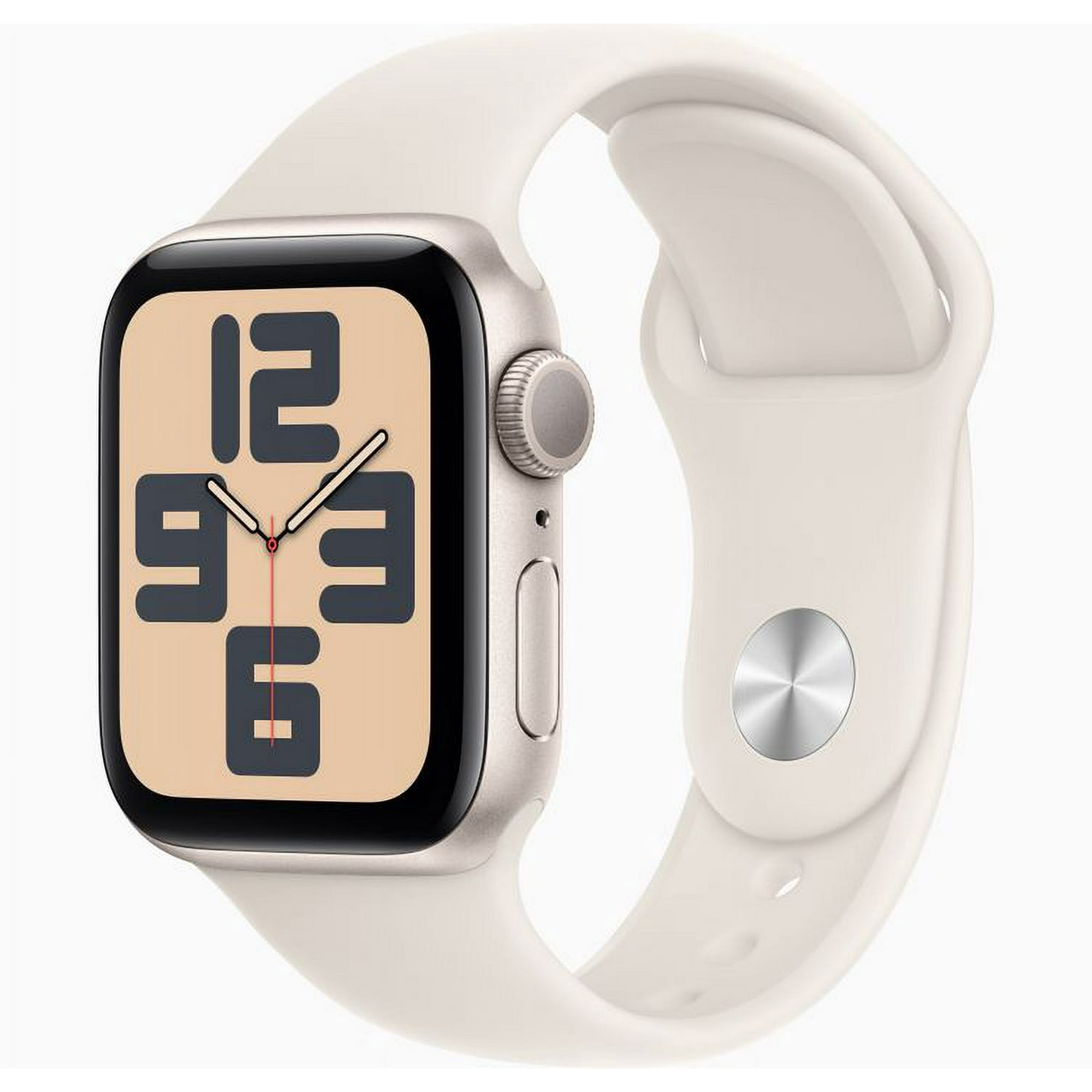 Apple Watch Se 2.ª Generación (gps) Caja De Aluminio De 40 Mm Con Correa Deportiva Starlight - S/m - Starlight - (2024)