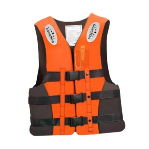 Ioensy - Chaleco Salvavidas Para Adultos, Resistente, Para Kayak, Rafting Y Otros Deportes Acuáticos Al Aire Libre. Talla Xl, Color Naranja.