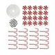 thumbnail image 3 of Decoraciones Para árboles De Navidad Candy Cane Muleta Colgantes Encanto Para Vacaciones 35 Mm Rojo Blanco, 3 of 3