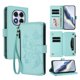 thumbnail image 1 of Funda Cartera Mariposa para [Xiaomi Redmi Note 14 Pro 5G] con Soporte y Cremallera Verde menta, 1 of 6