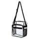 thumbnail image 2 of Bolso Bandolera Transparente Mujer Hombre Bolso Con Correa Ajustable Para Eventos, 2 of 5