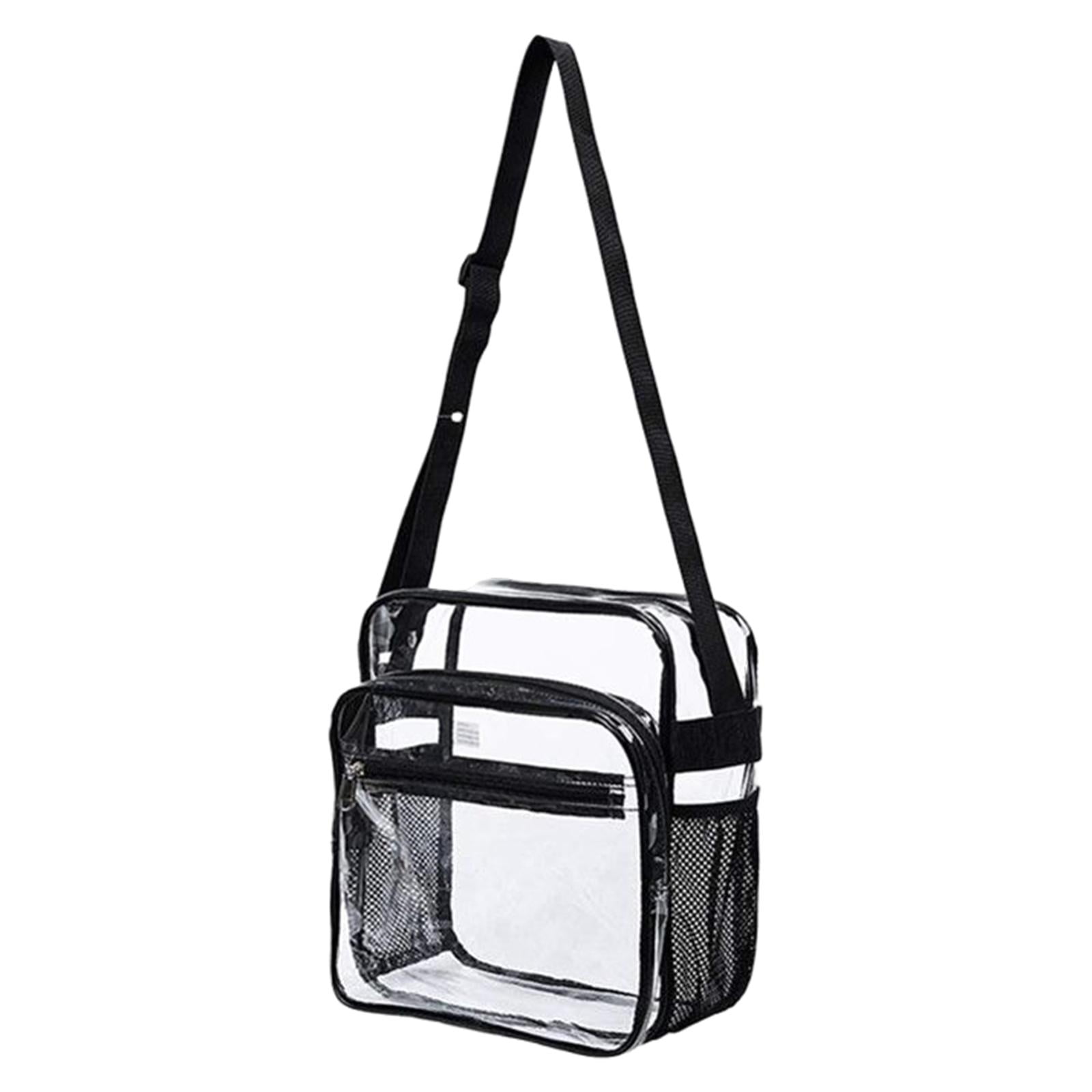 Magideal - Bolso De Hombro Transparente Monedero Transparente Adecuado Para El Trabajo, Viajes, Entrenamiento, Conciertos O Deportes
