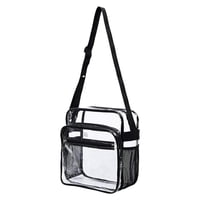 Magideal - Bolso De Hombro Transparente Monedero Transparente Adecuado Para El Trabajo, Viajes, Entrenamiento, Conciertos O Deportes