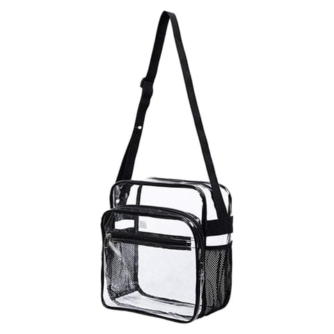 Magideal - Bolso De Hombro Transparente Monedero Transparente Adecuado Para El Trabajo, Viajes, Entrenamiento, Conciertos O Deportes