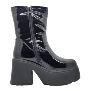 Botas Alquimia Negro Charol 4434 - Talla 37