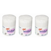 Swiss Beauty Cotonitos Extra Suaves 100 Unidades X 3