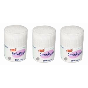 Swiss Beauty Cotonitos Extra Suaves 100 Unidades X 3