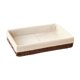 thumbnail image 5 of Canasta Tejida Modern Rectangular Organizer Bin Para Frutas De Desayuno De Aperitivo Café L, 5 of 5