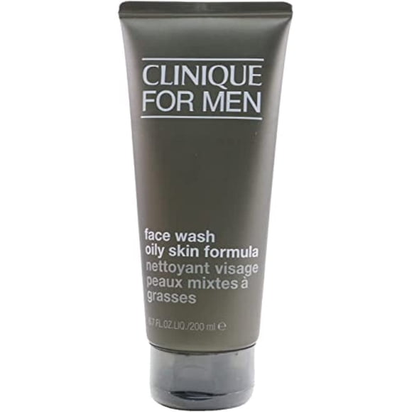 Face Wash Clinique para hombres, fórmula para piel grasa, 200 ml